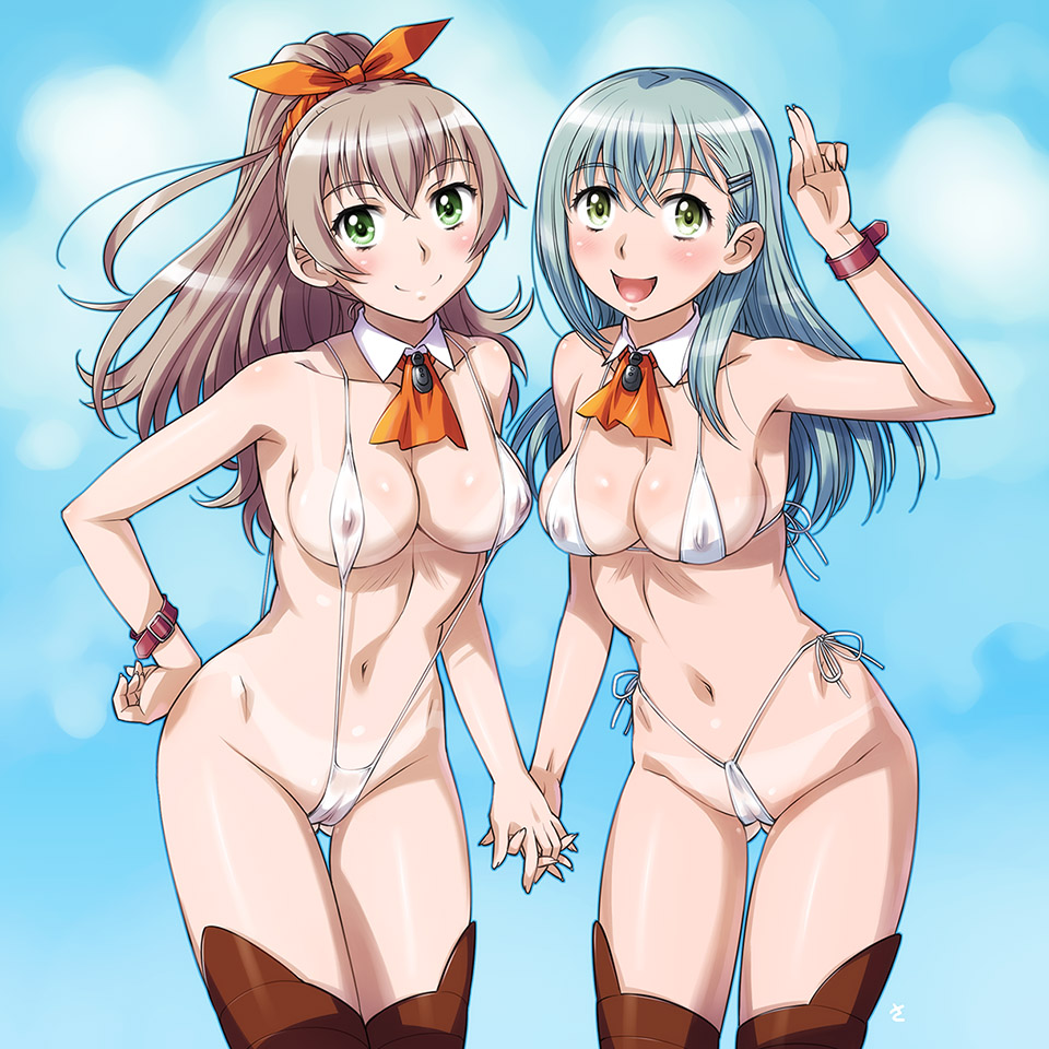 KANCOLLE SLINGSHOT BIKINIS page 1 full