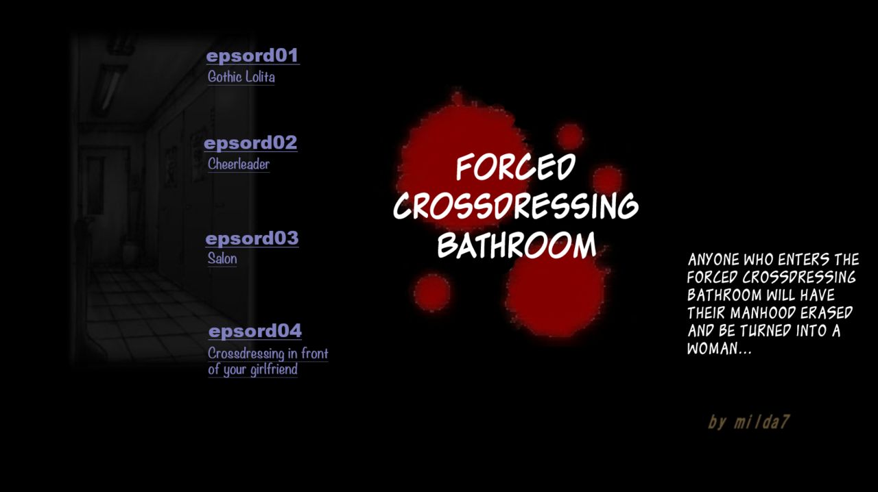 Kyousei Josou Toilet | Forced Cross Dressing page 1 full