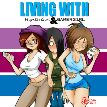 Living With Hipstergirl and Gamergirl cover