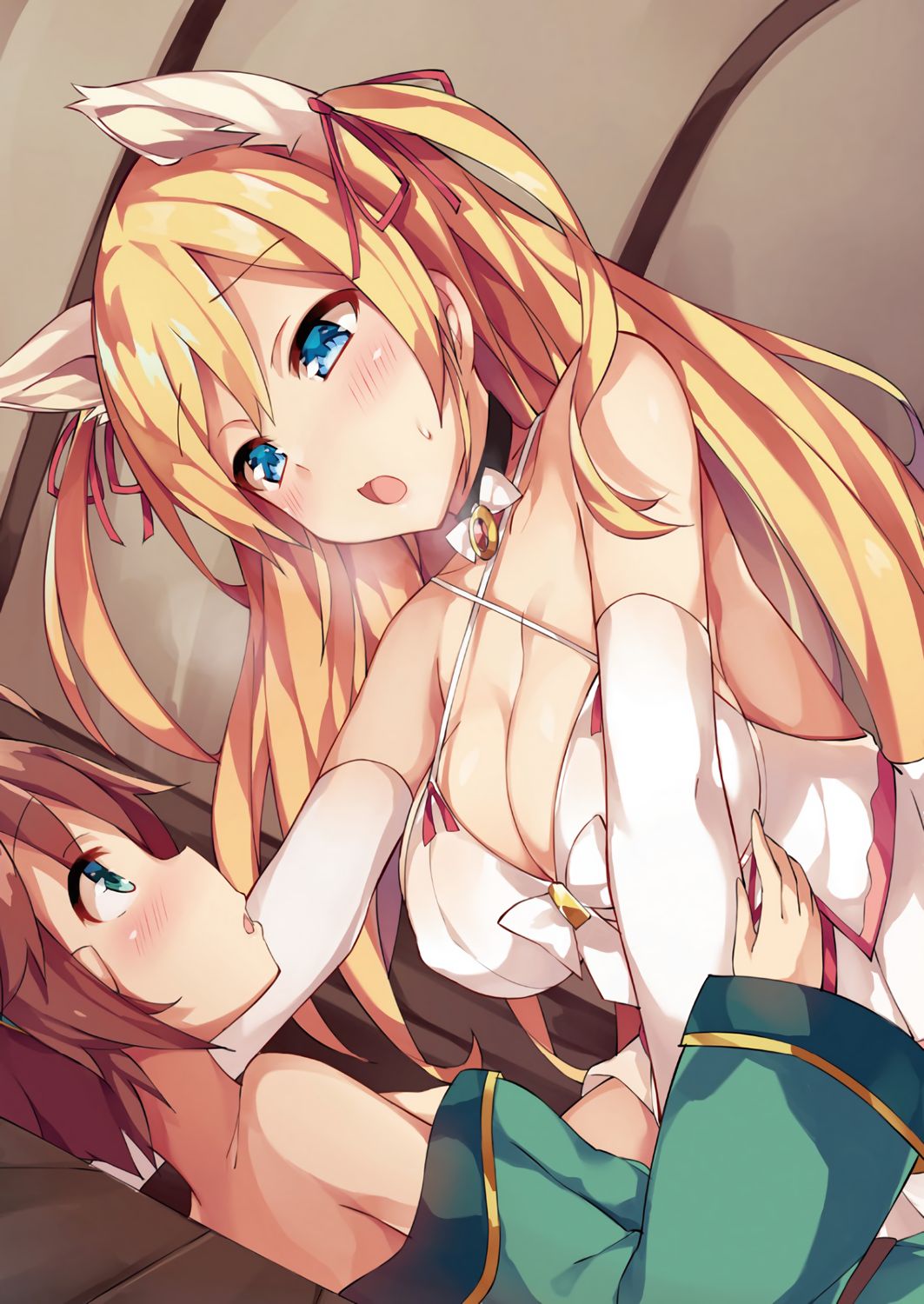 Yuri Elf to Norowareta Hime | A Lesbian Elf and a Cursed Princess page 2 full