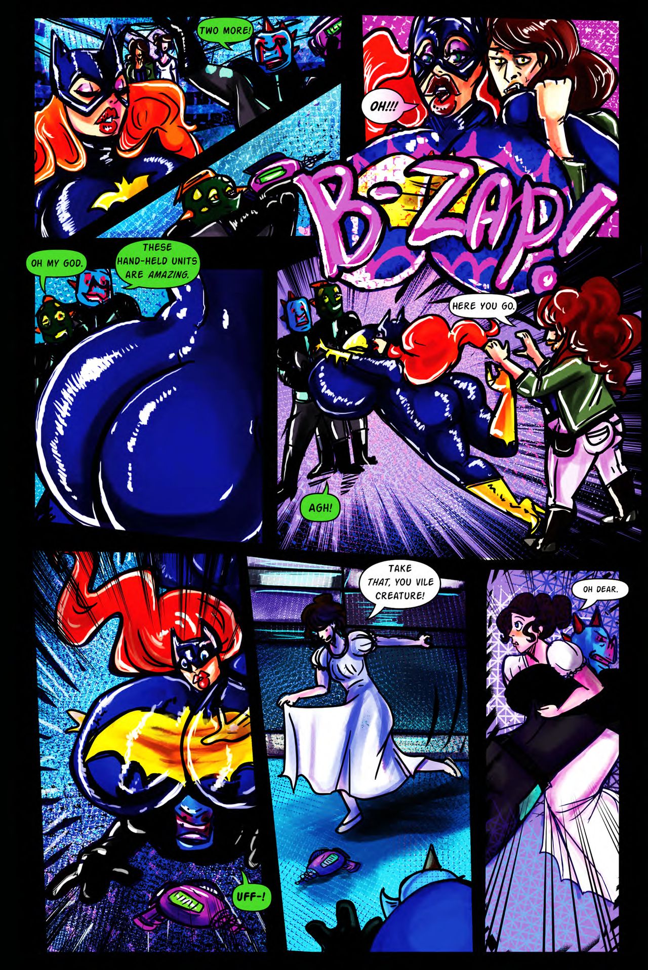 Bimbos in Space #3 - Two Girls One Space Station page 2 full