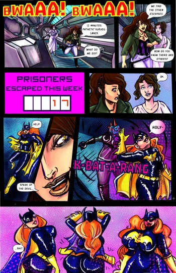 Bimbos in Space #3 - Two Girls One Space Station cover