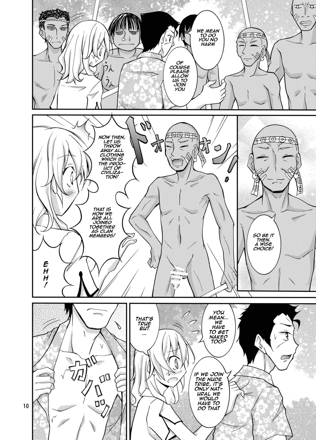 Talent Model no Razoku Taikenki | My Crazy Life In A Nudist Tribe page 10 full