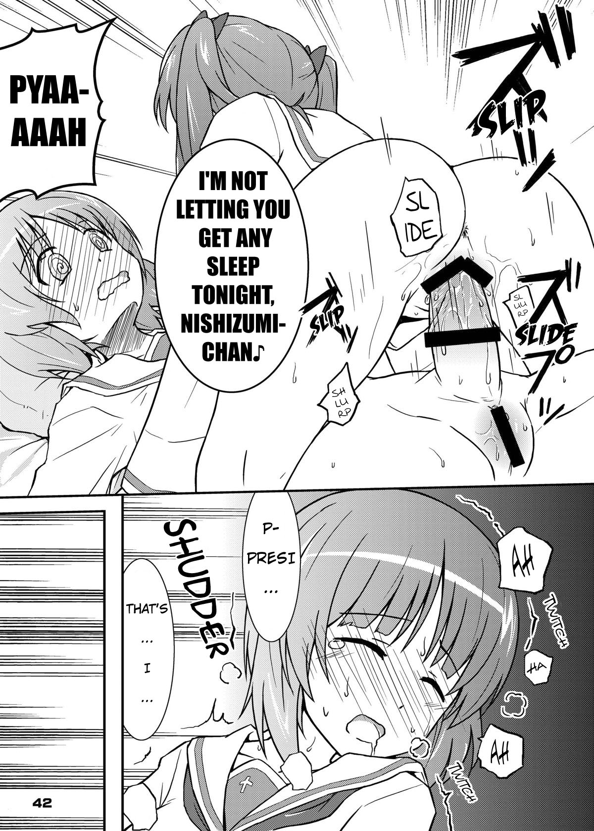 Nishizumi-chan ni Chinchin o Tsukkomareru Yume o Mitanda | I Dreamt About Nishizumi-chan Sticking Her Cock in Me page 7 full
