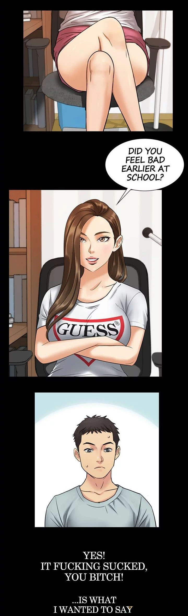 Queen Bee • Chapter 2: The Darla's present page 8 full