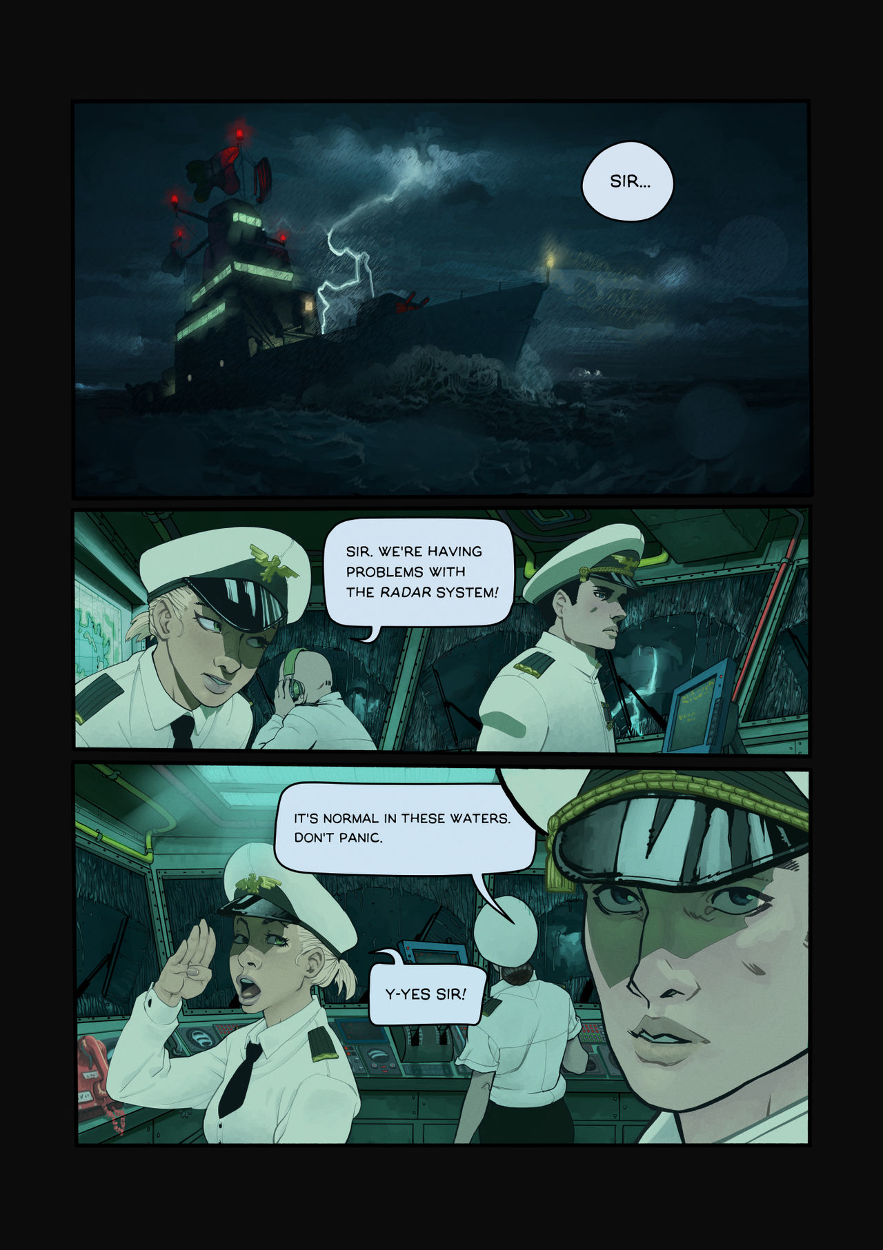 Booty Island. page 1 full