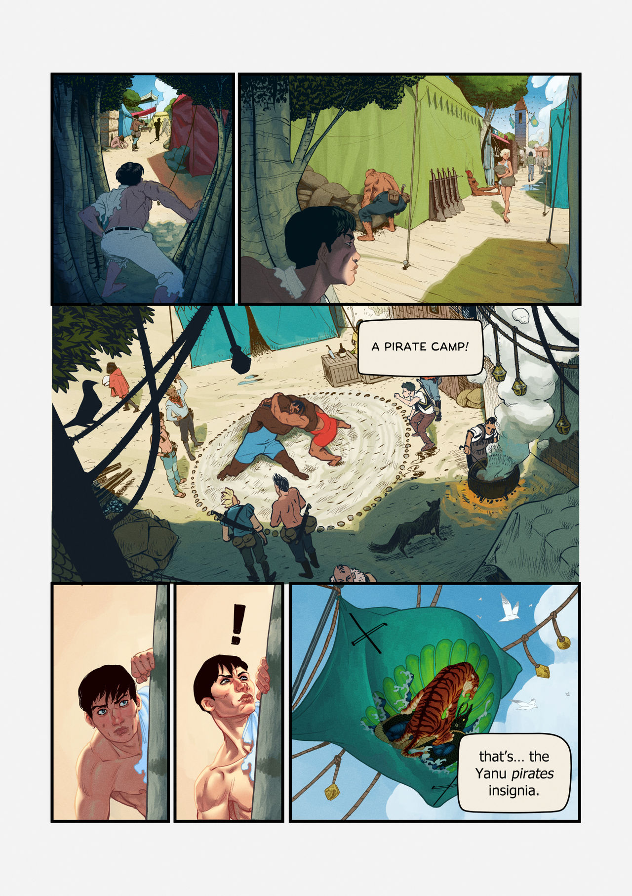Booty Island. page 6 full