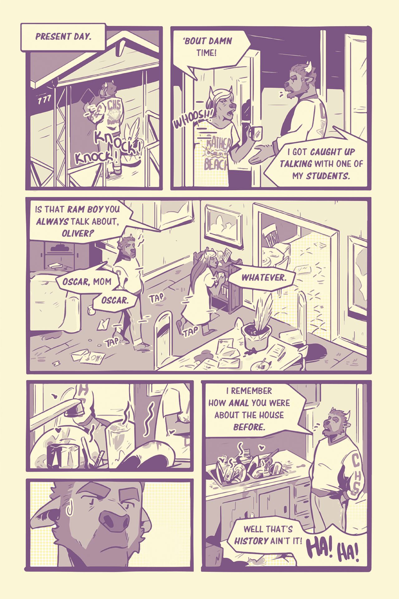 Caricatures: Chapter 2 page 6 full