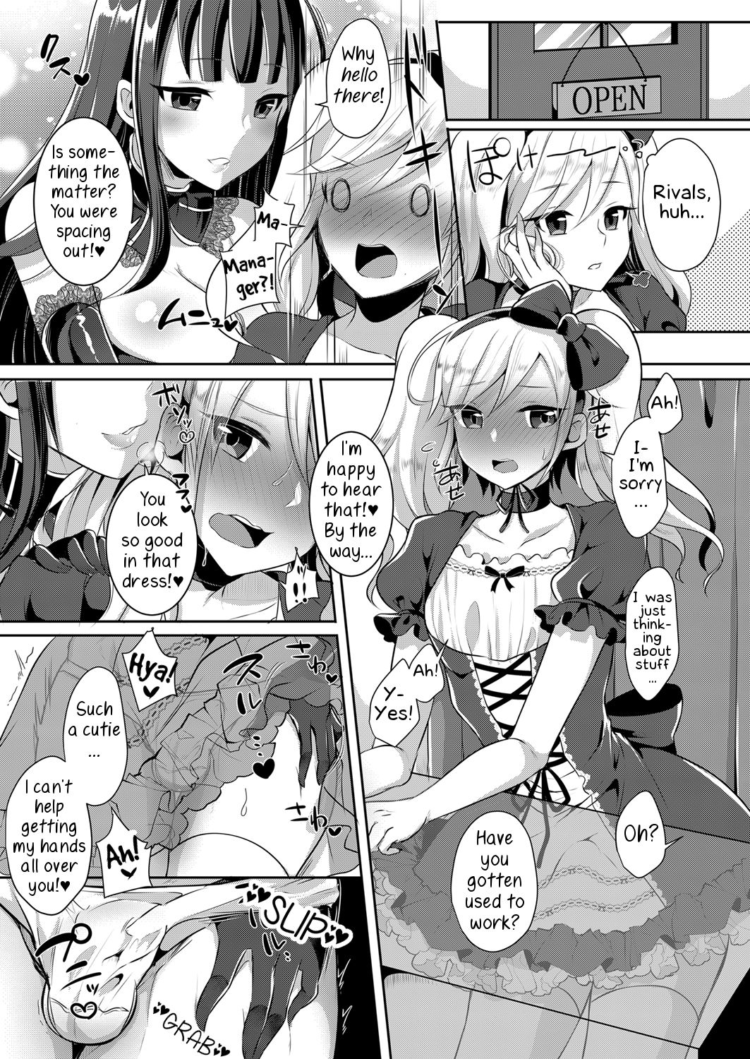 Boku ga Hitomebore Shita Gothic Onee-san wa Futanari datta Ken 3 page 6 full