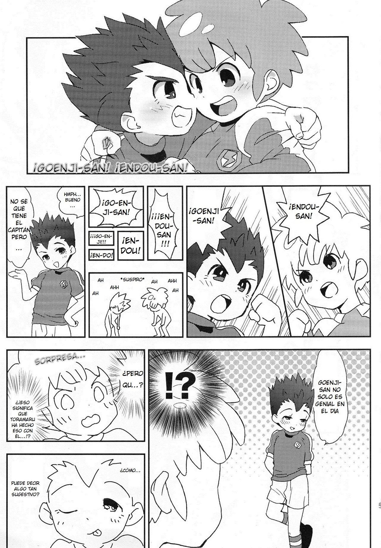 Goenji-san! Endo-san! page 4 full