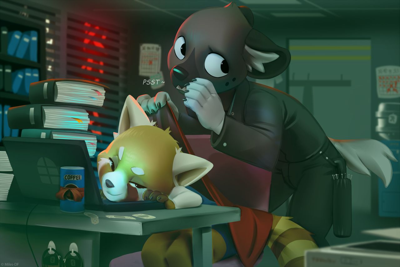 Aggretsuko page 8 full