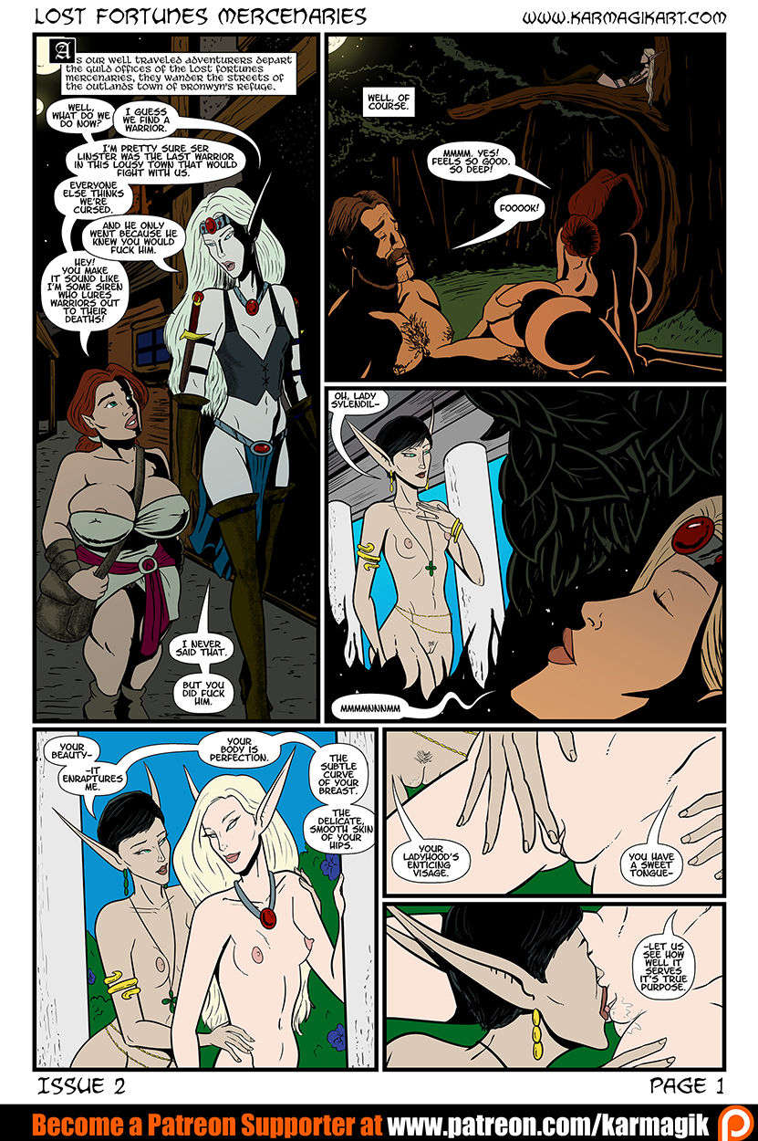 Lost Fortunes - Mercenaries Book 2 - Color page 2 full