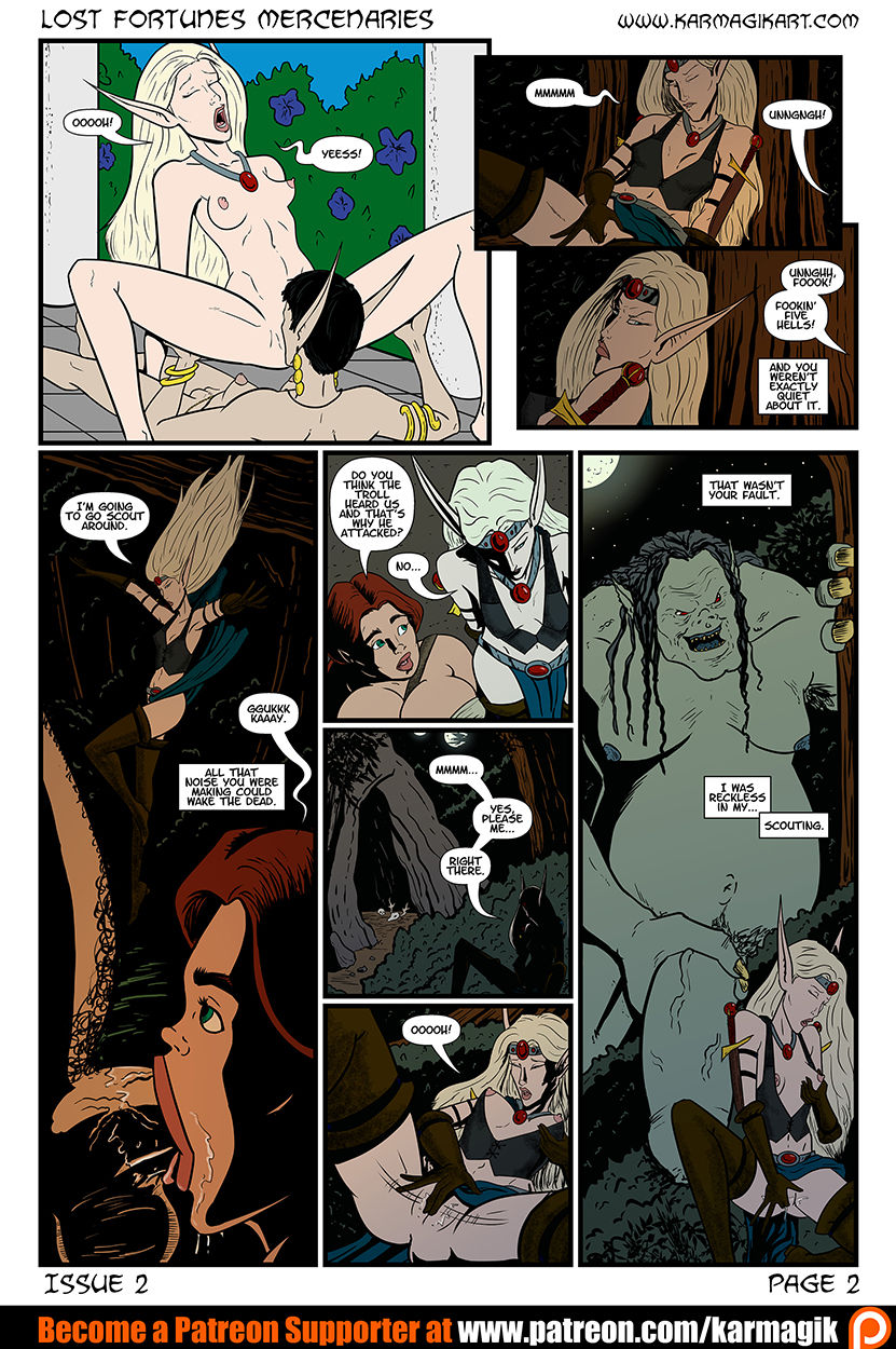 Lost Fortunes - Mercenaries Book 2 - Color page 3 full