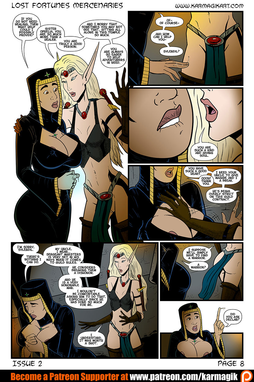 Lost Fortunes - Mercenaries Book 2 - Color page 9 full