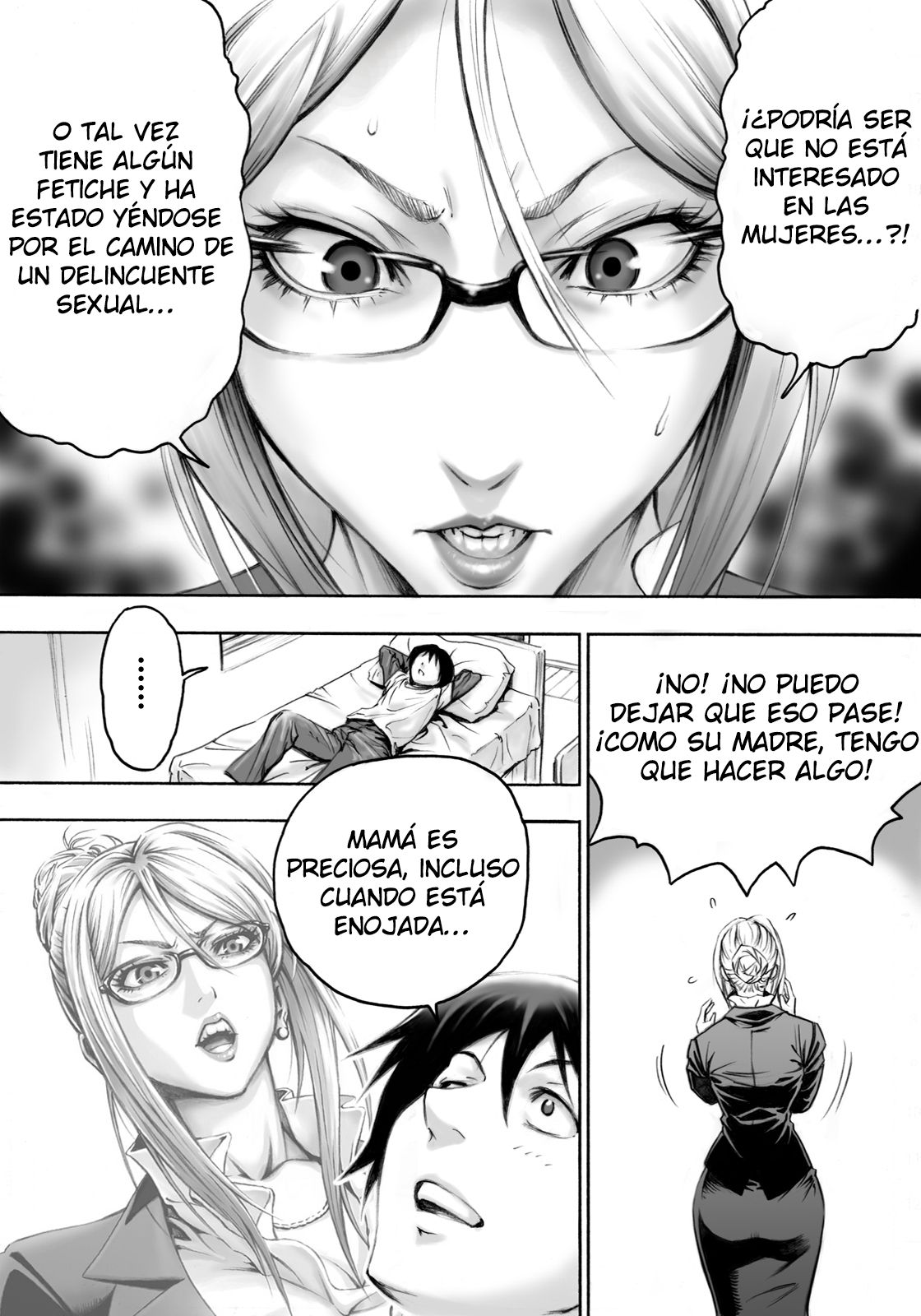 S-kke Mama no Kibishii Kozukuri Seikyouiku page 5 full