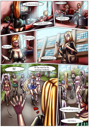 Gabi in 'Fun in student exchange' cover
