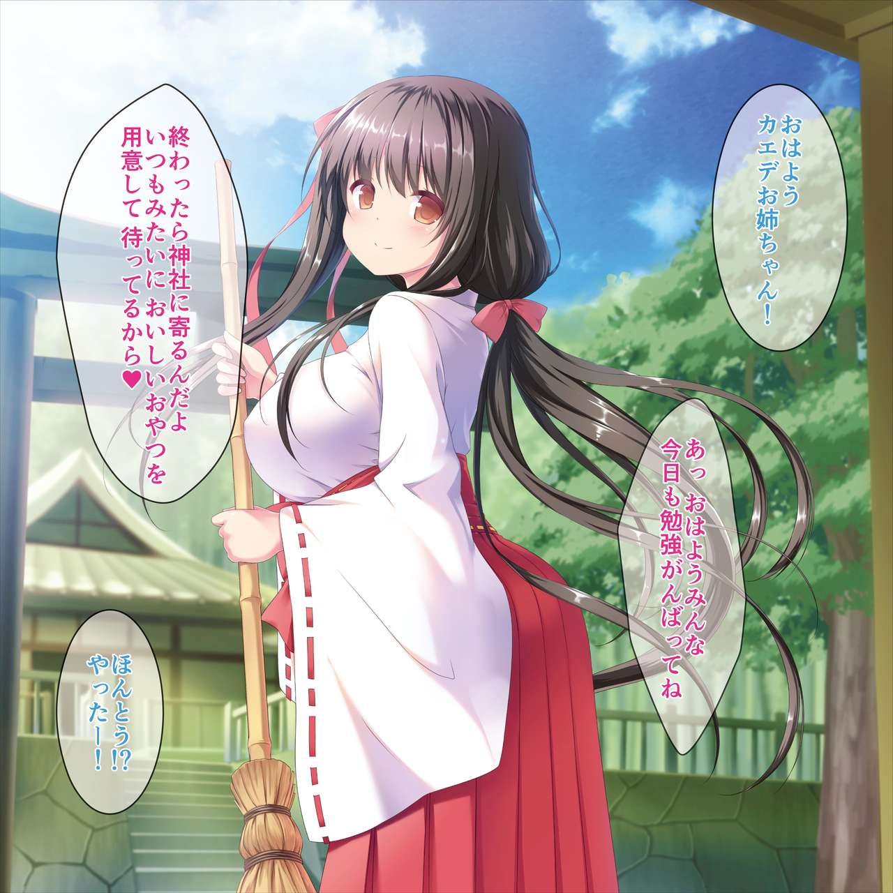 村巫女筆おろし乱交 page 10 full