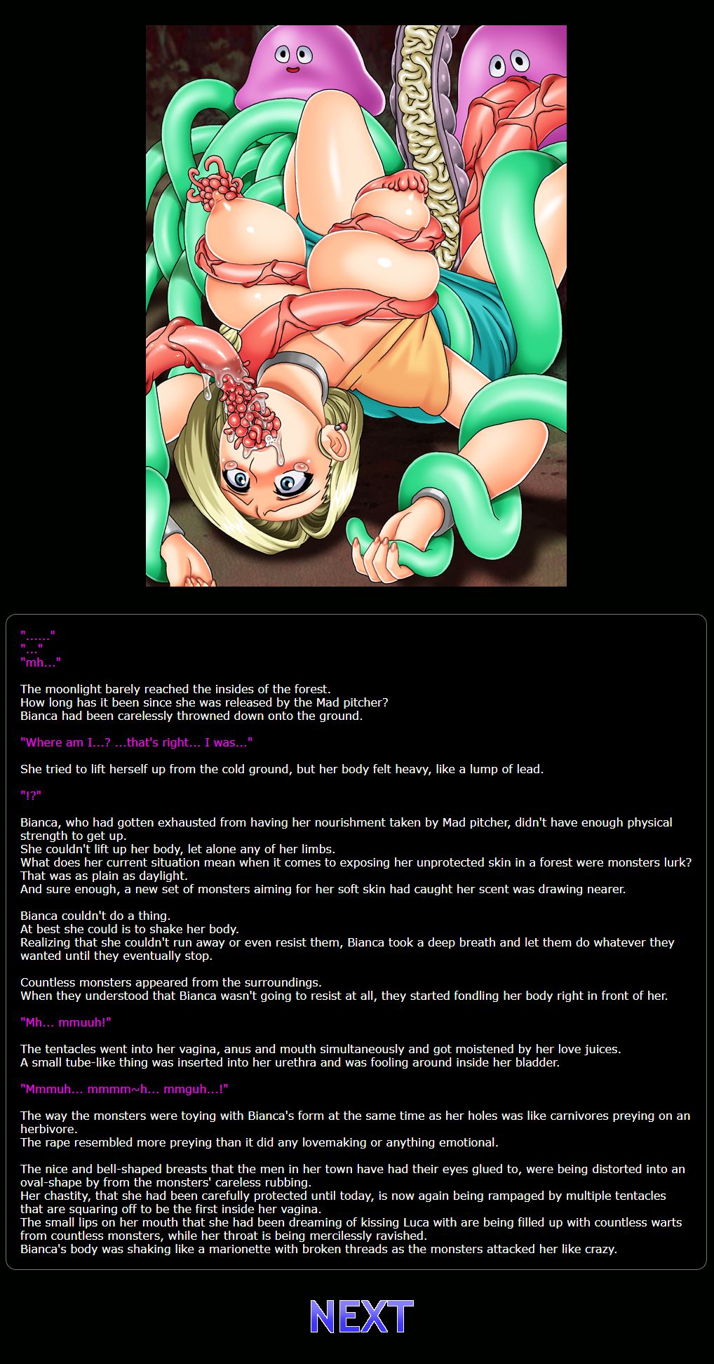 DQ Rape ~Shokujuu Injoku~ page 9 full