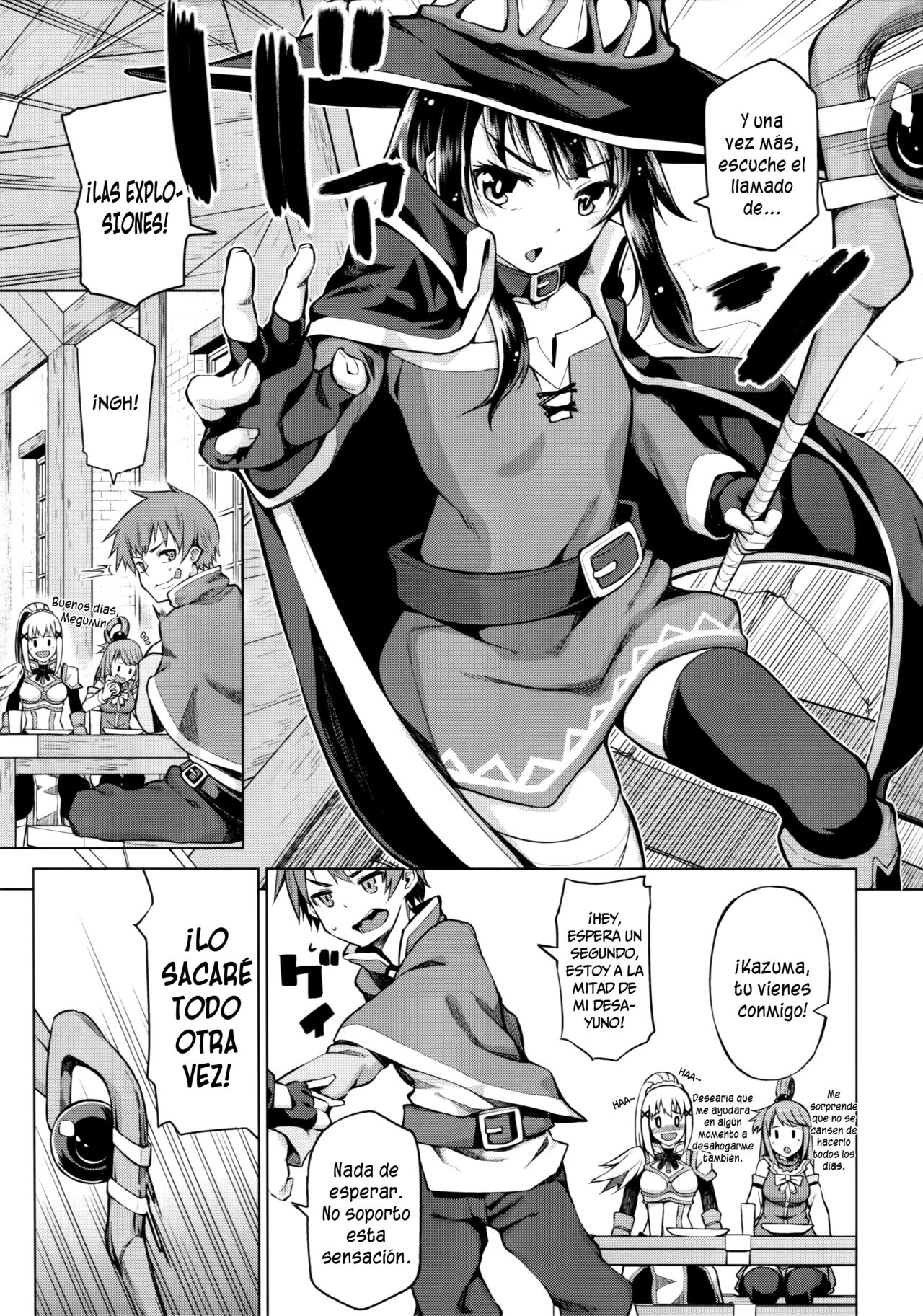 Kono Bakuretsu Musume ni Motto Ecstasy o!! | ¡¡Más éxtasis para esta explosiva chica!! page 4 full