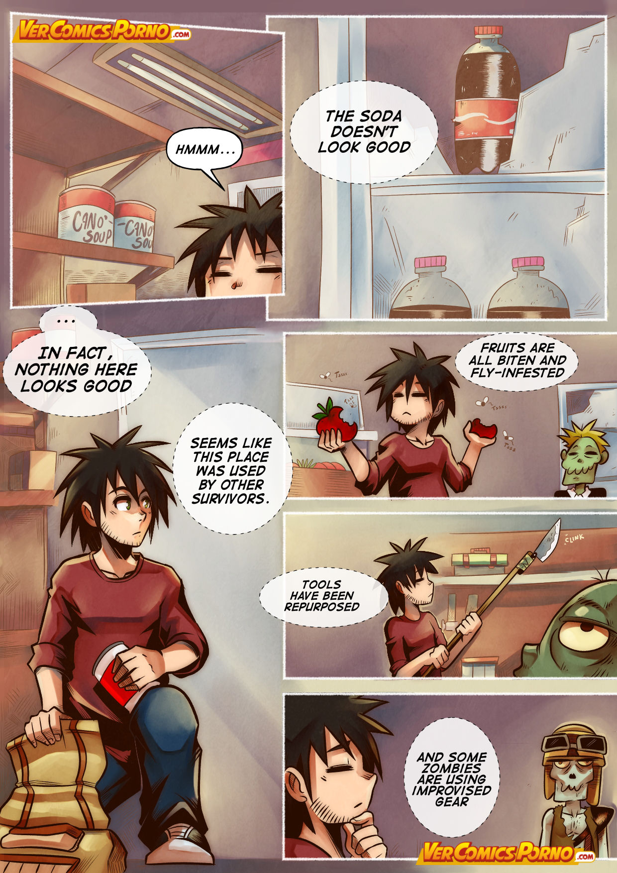 Cherry Road Part 3: Shopping With A Zombie page 6 full