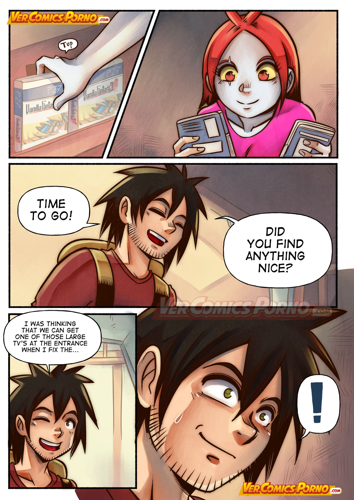 Cherry Road Part 3: Shopping With A Zombie page 9 full