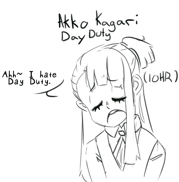 Akko Kagari Day Duty page 1 full