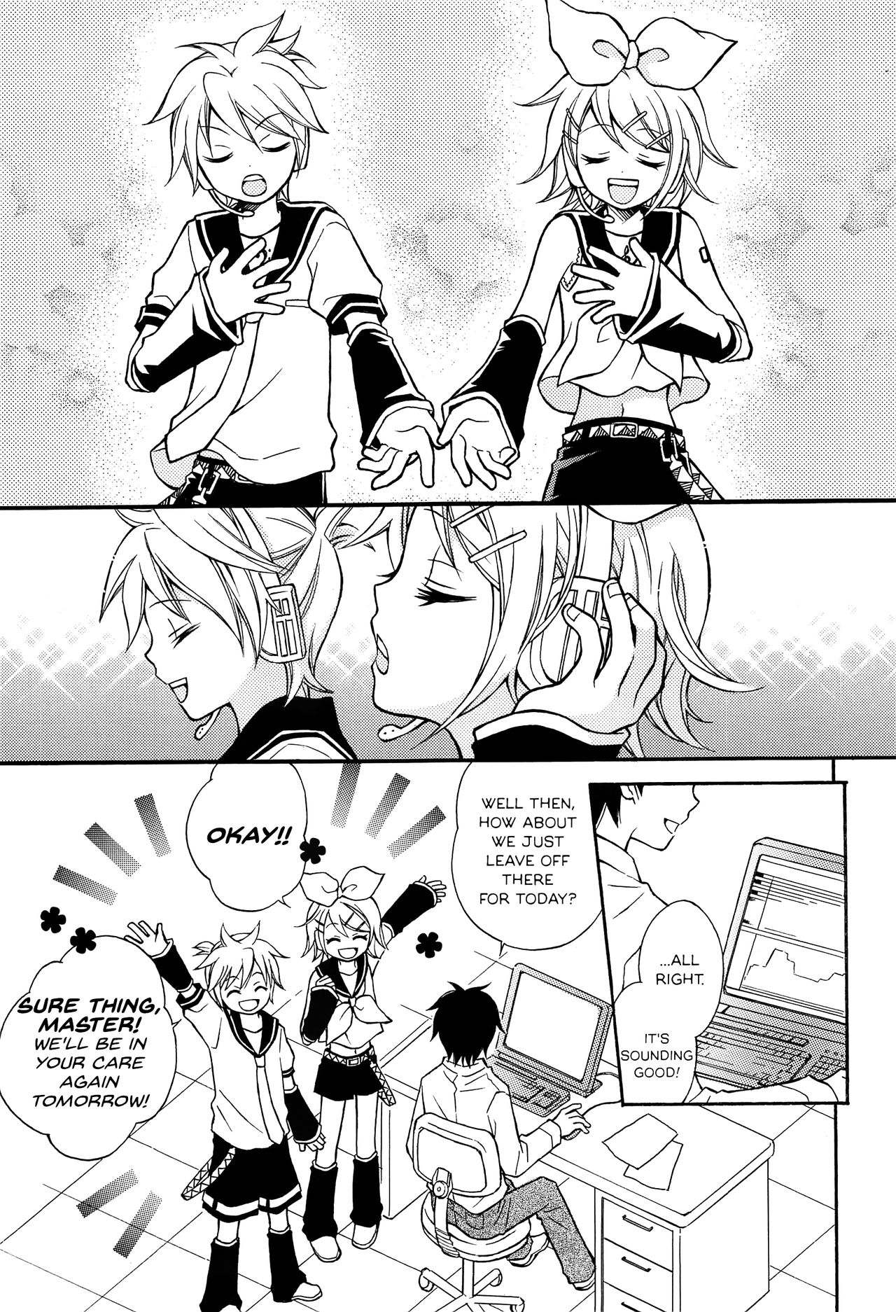 Kagamine Len x Rin Seijin Muke Sairokushuu RECORD Rimen page 6 full