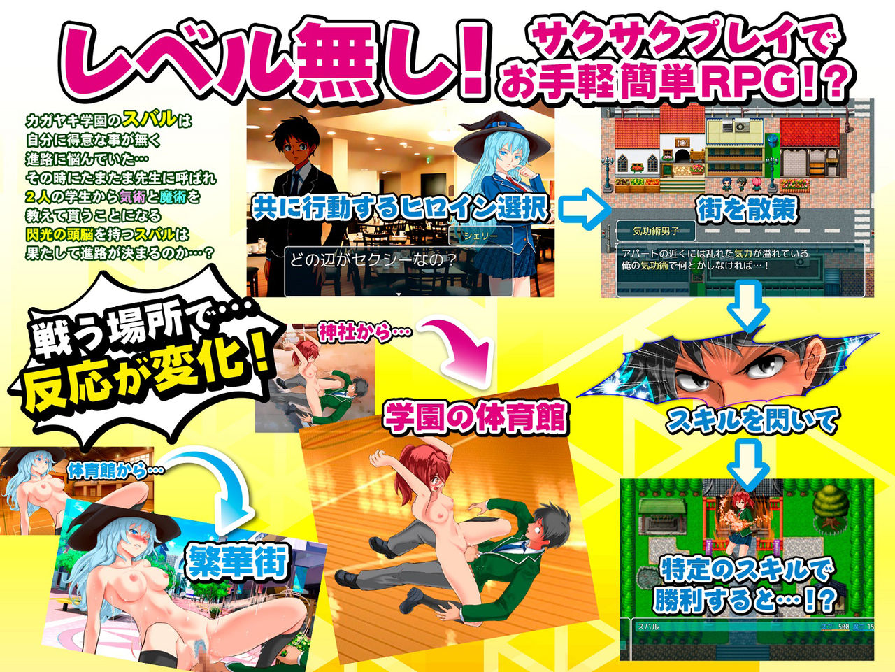 Hirameke! Skill! Kagayake! Subaru! ~Oiroke Happening Shiritsu Kagayaki Gakuen~ page 4 full