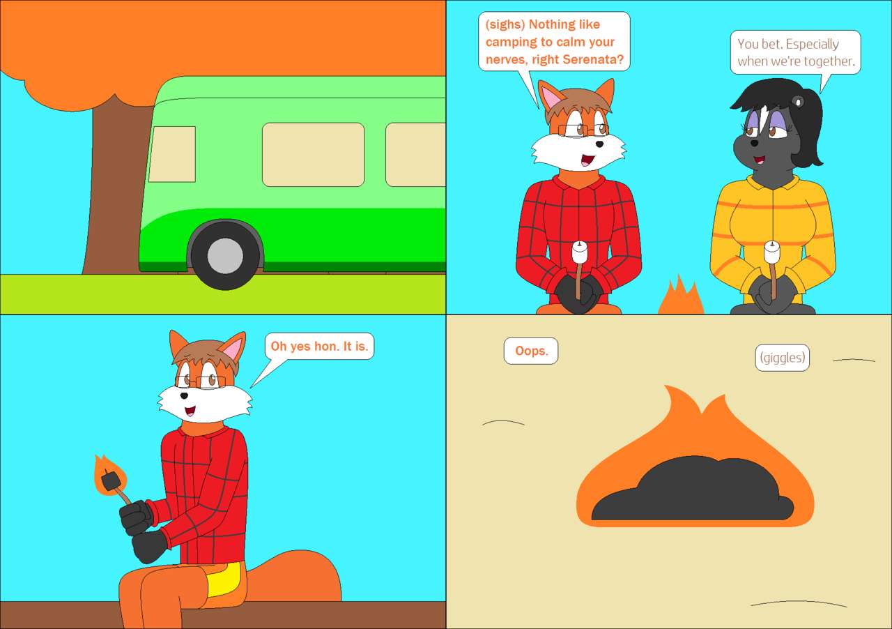 Serenata's Camping Trip by Toonfan0 page 2 full
