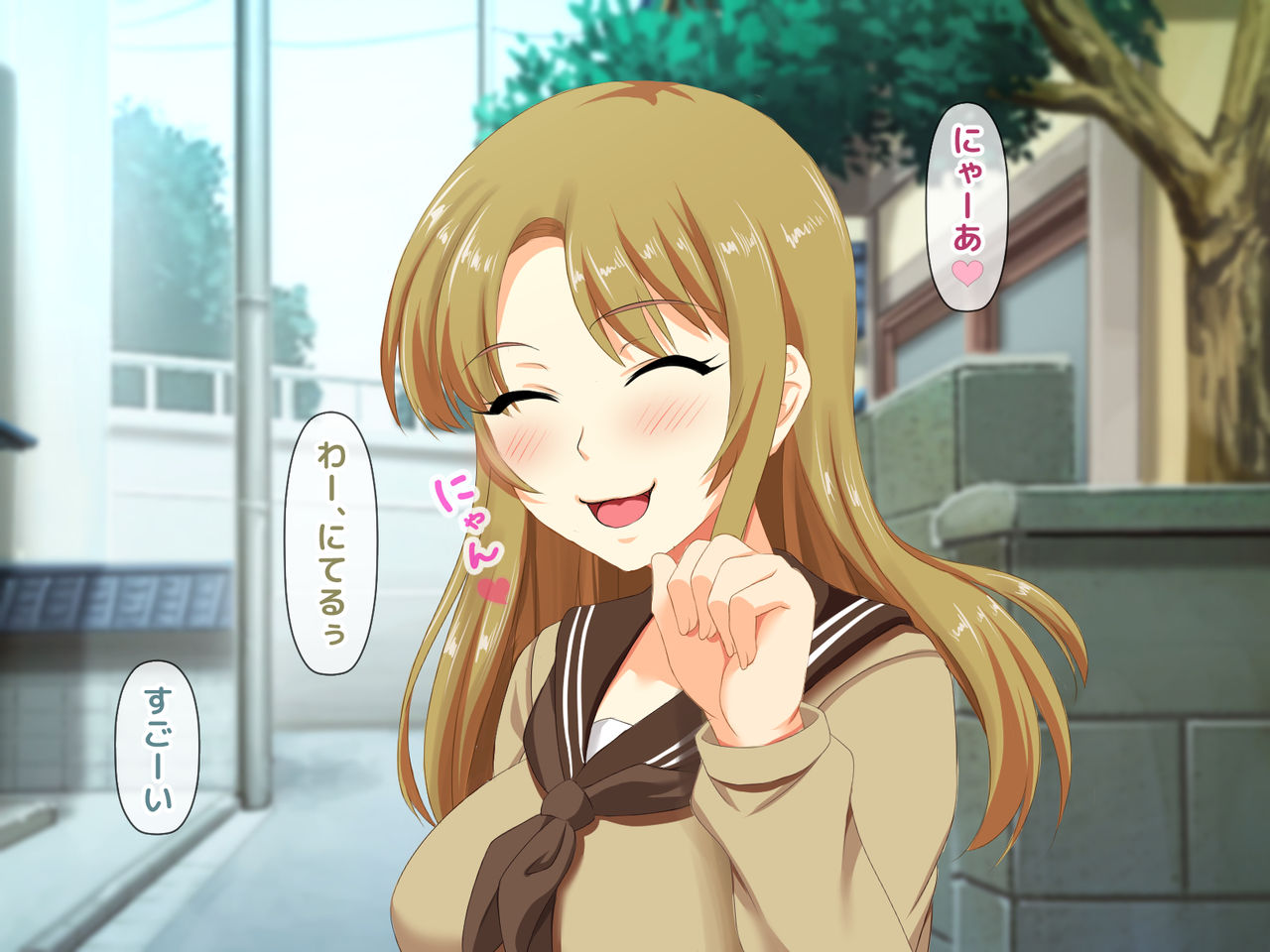 Junai 3-kaku Kankei - Geneki Geinin JK to Mote-kei Bijin JK to Docchi Erabu? - page 2 full