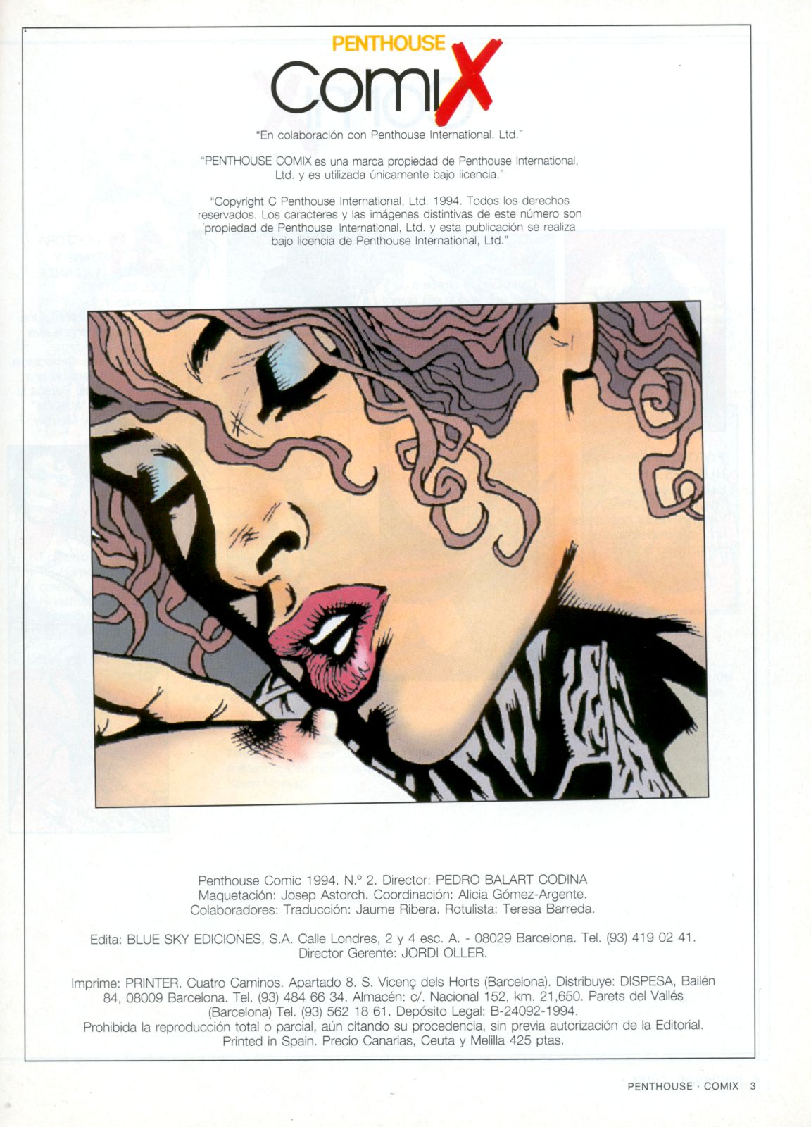 Penthouse Comix 02 page 3 full