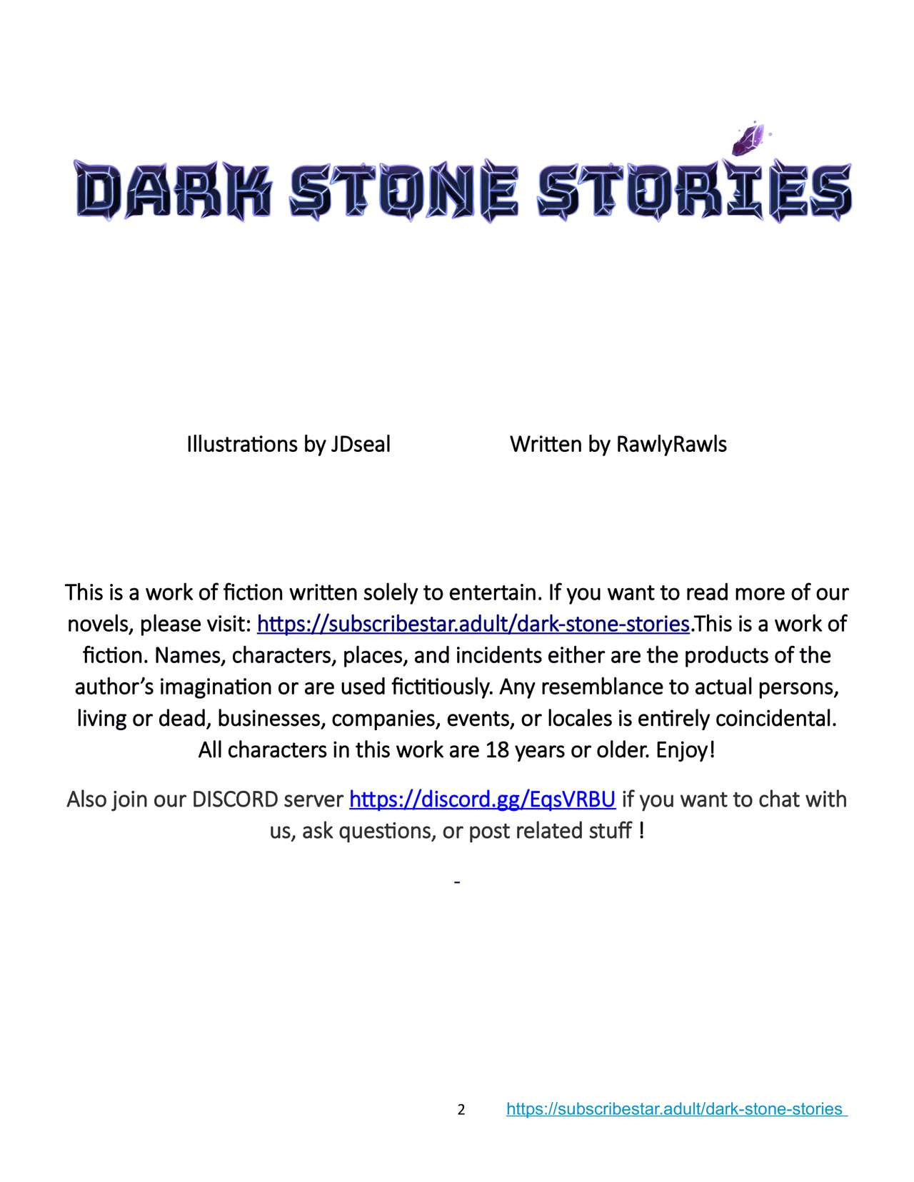 JDseal - The Dark Stone Chapter 4 page 2 full