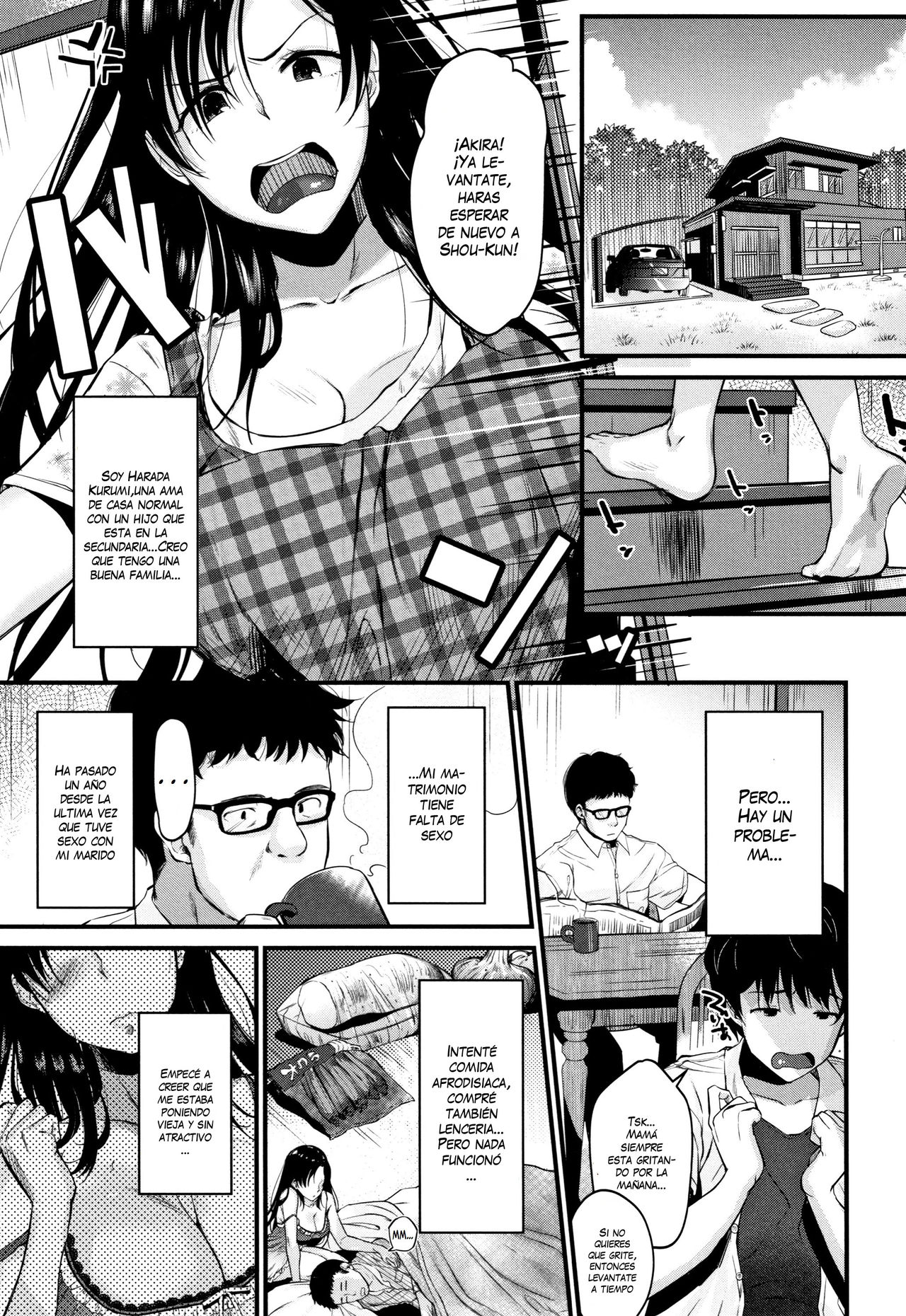 Kyonyuu Mama no Onayami Kaiketsu Saku!? page 1 full
