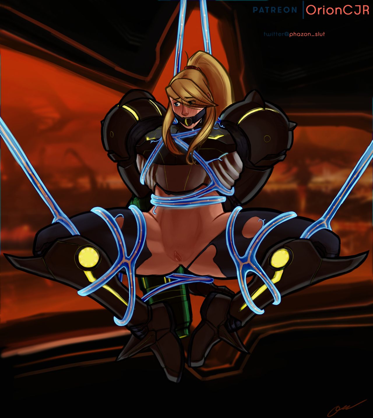 Samus Bondage pack 1 page 6 full