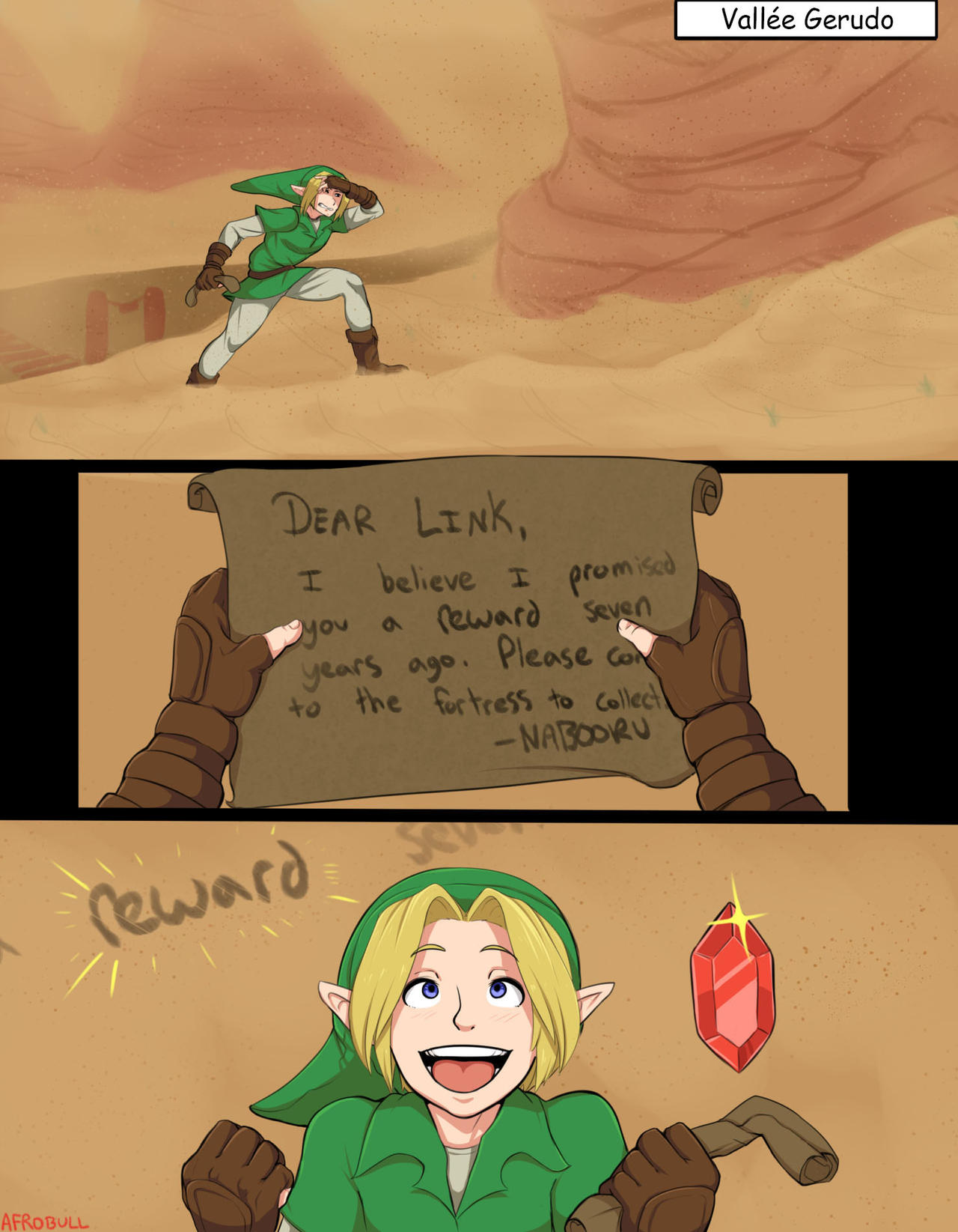 Zelda Alternate Destinies chapitre 4 page 1 full
