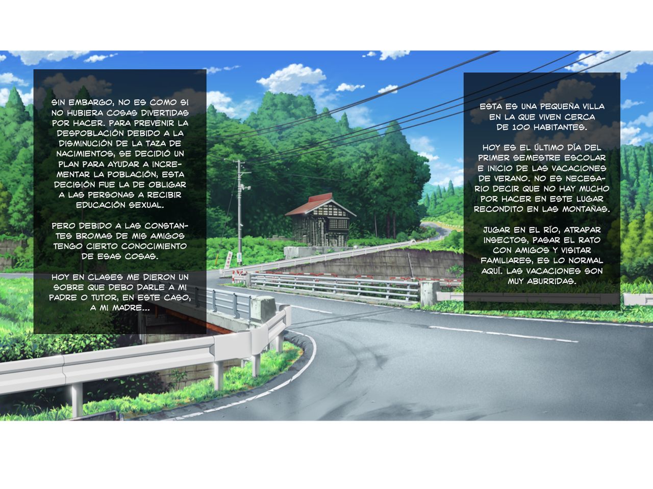 Doinaka no Natsuyasumi wa Kaa-chan to Asedaku Sex o Suru | Un Verano Desbordante de Sexo con mi Madre en el Campo page 2 full