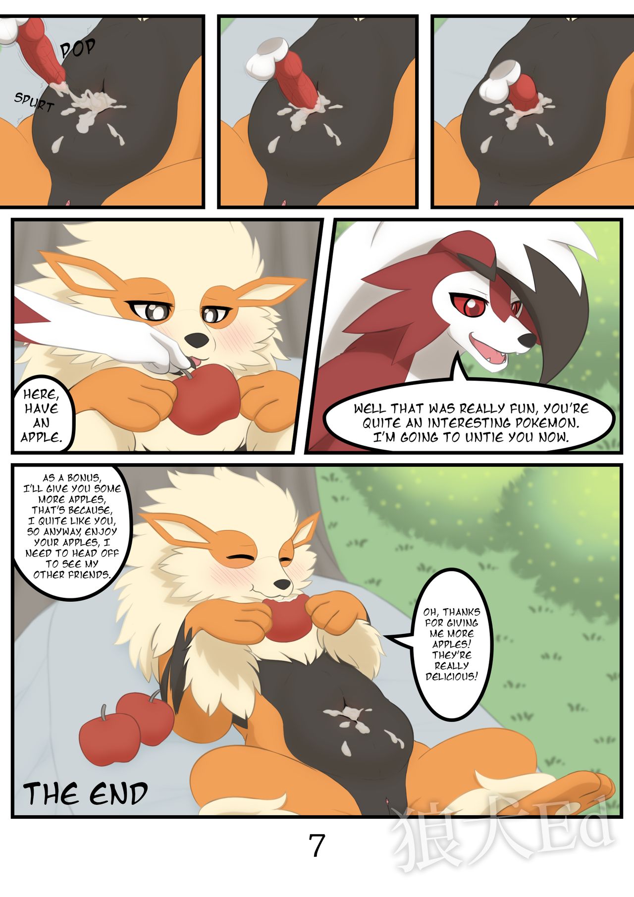 Chubby Arcanine page 8 full