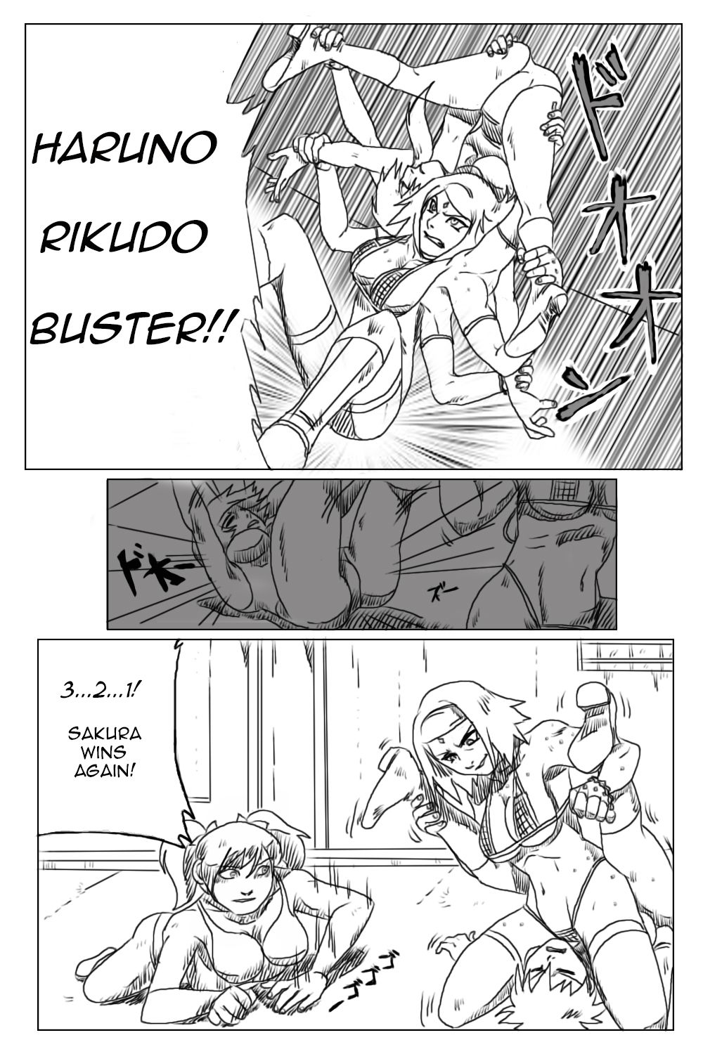 NaruSaku Love Buster page 8 full