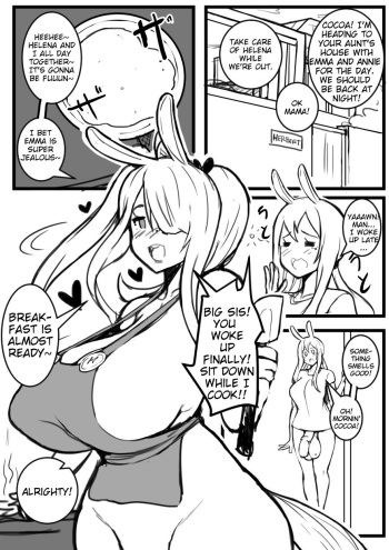 My Little Sisters Bully Me Everyday But I Still Love Them To Death Chapter 1 cover