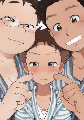 Kazoku To Kita Ryokan De Gay Couple To De Au Shota cover
