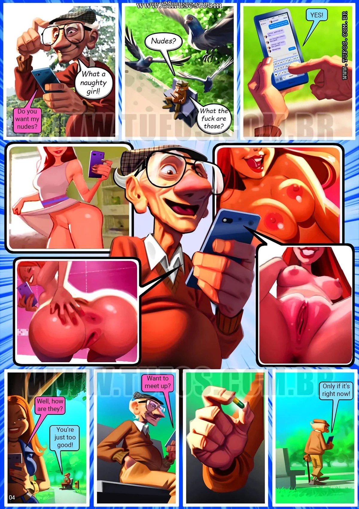 Pernalonga2- Old geezers in the park 5 page 4 full