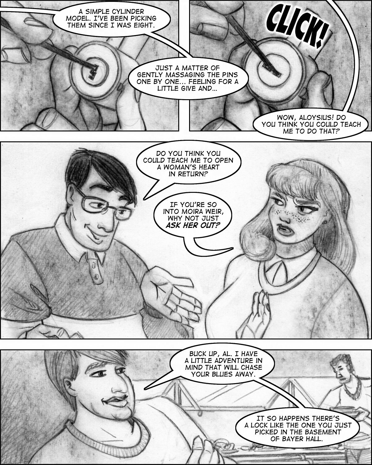 Tales of Gnosis College Comix Vol. 3 - Progress in Research page 5 full