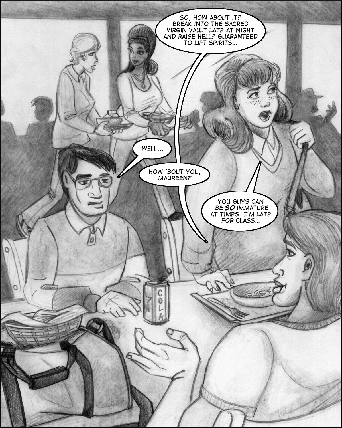 Tales of Gnosis College Comix Vol. 3 - Progress in Research page 7 full
