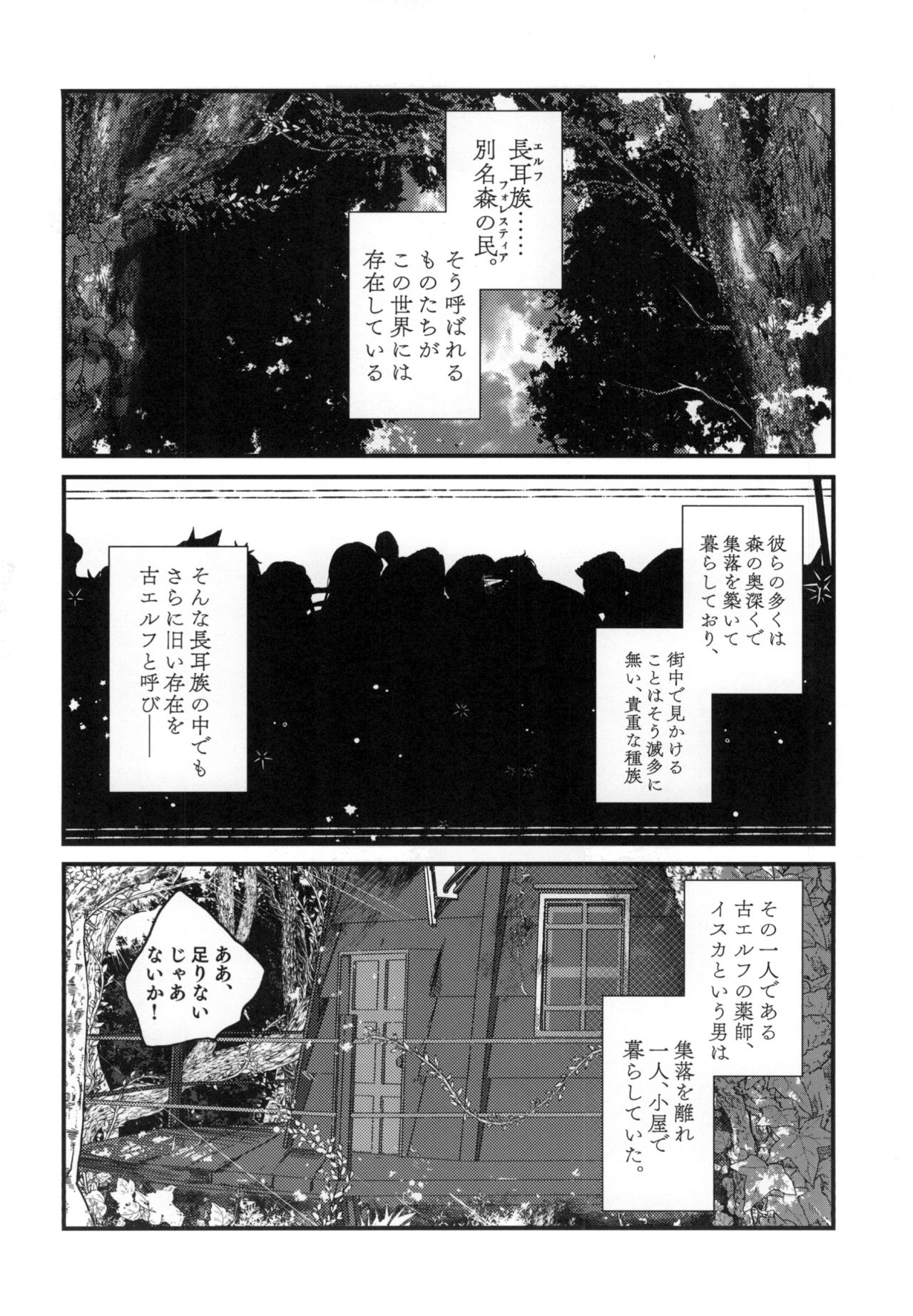 Kusurishi Elf♂ ga Tsugou no Yoi Seitenkan Shokushu to Deatta Koto de Jinsei Daiseikou Suru Hon page 4 full