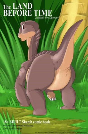 Littlefoot new discovery Colored cover