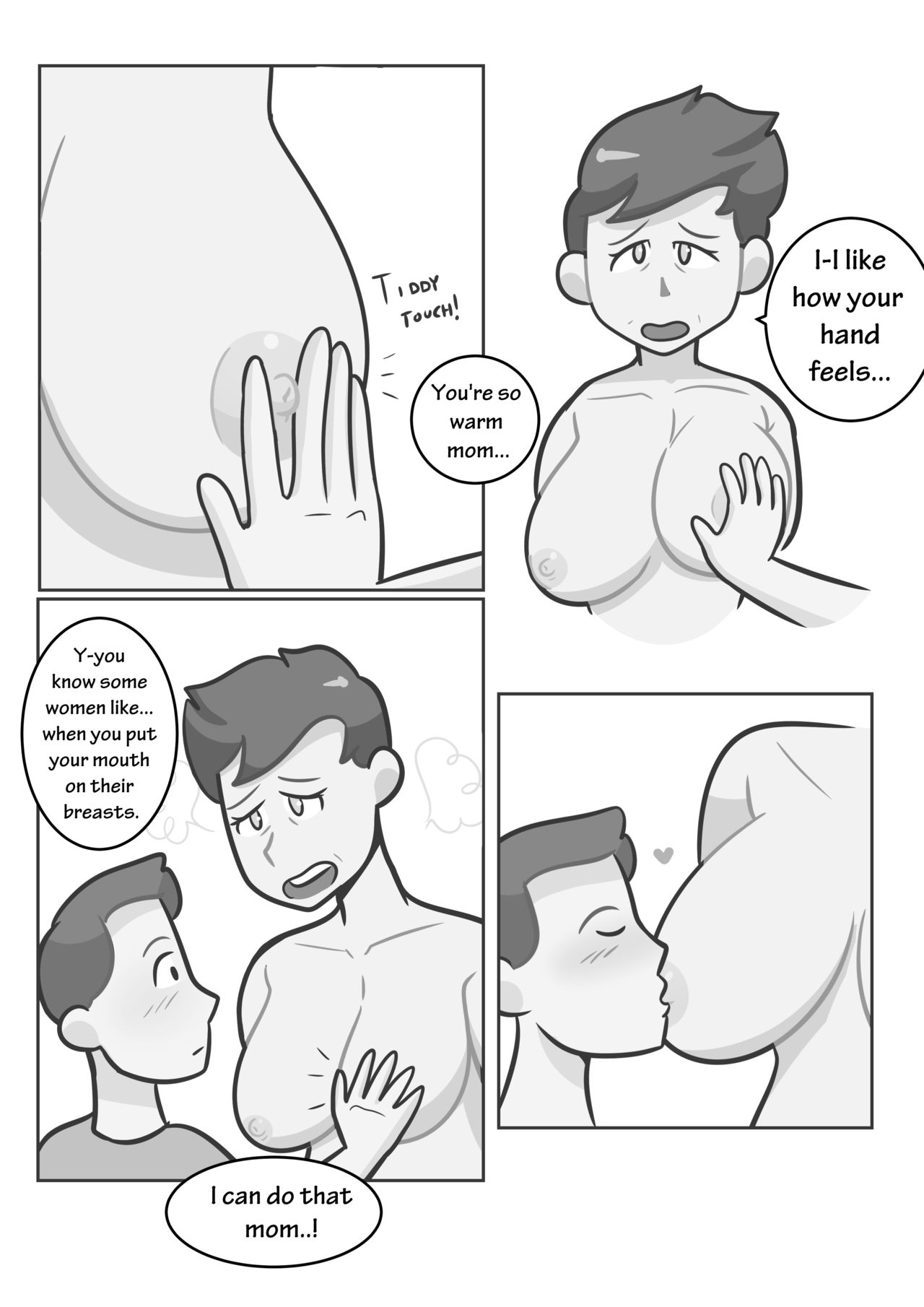 Uhh Mom Why Are You Taking Your Clothes Off  By DeadEndDraws page 9 full