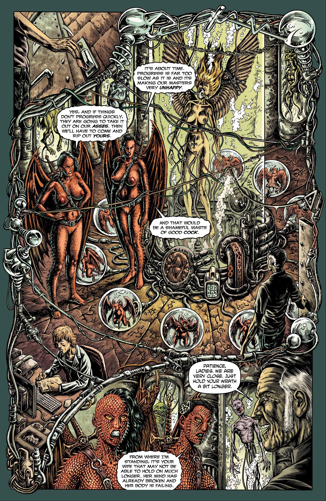 Unholy - Volume 1: Yaels Quest page 8 full