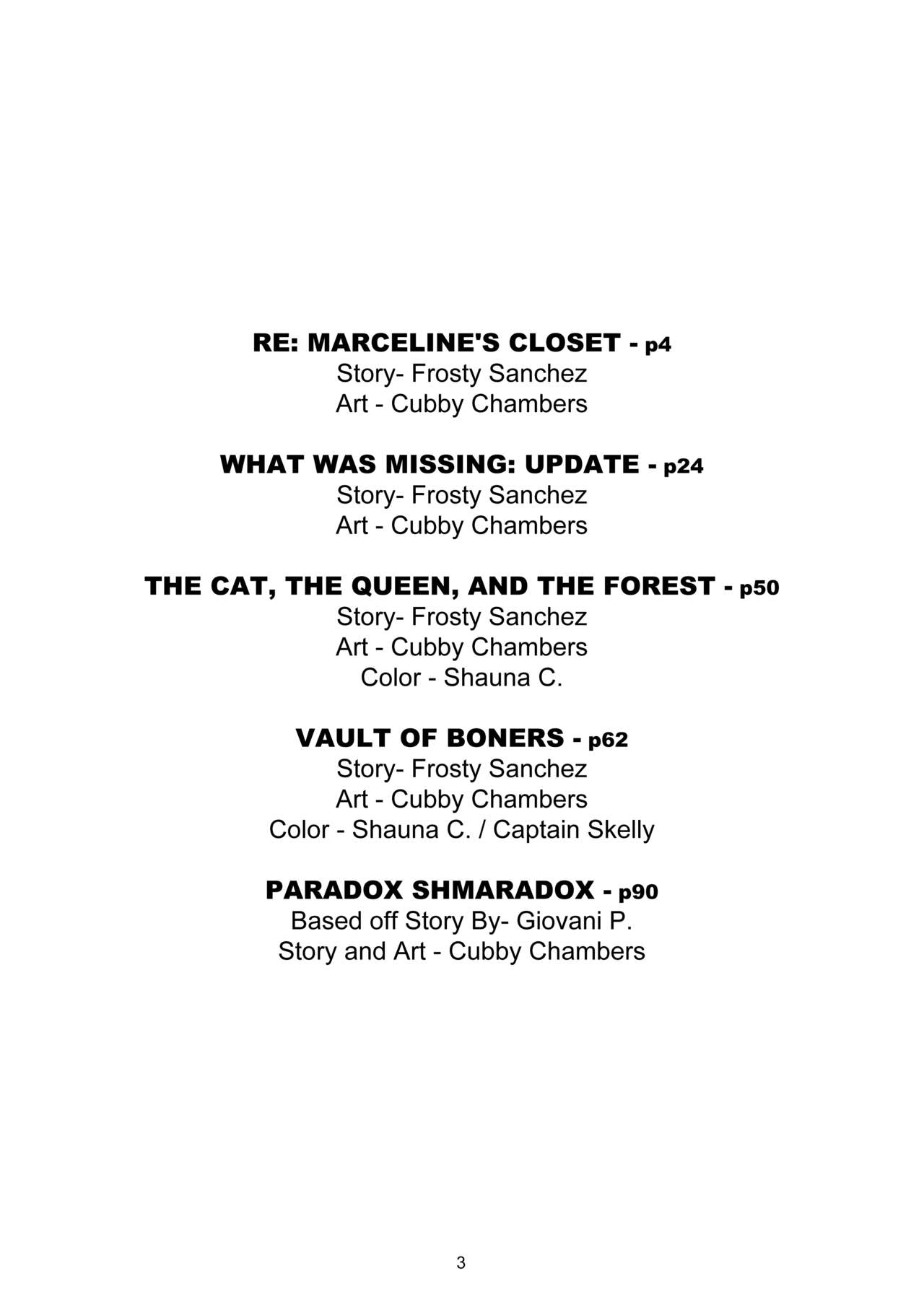 MisAdventure Time: The Collection page 4 full