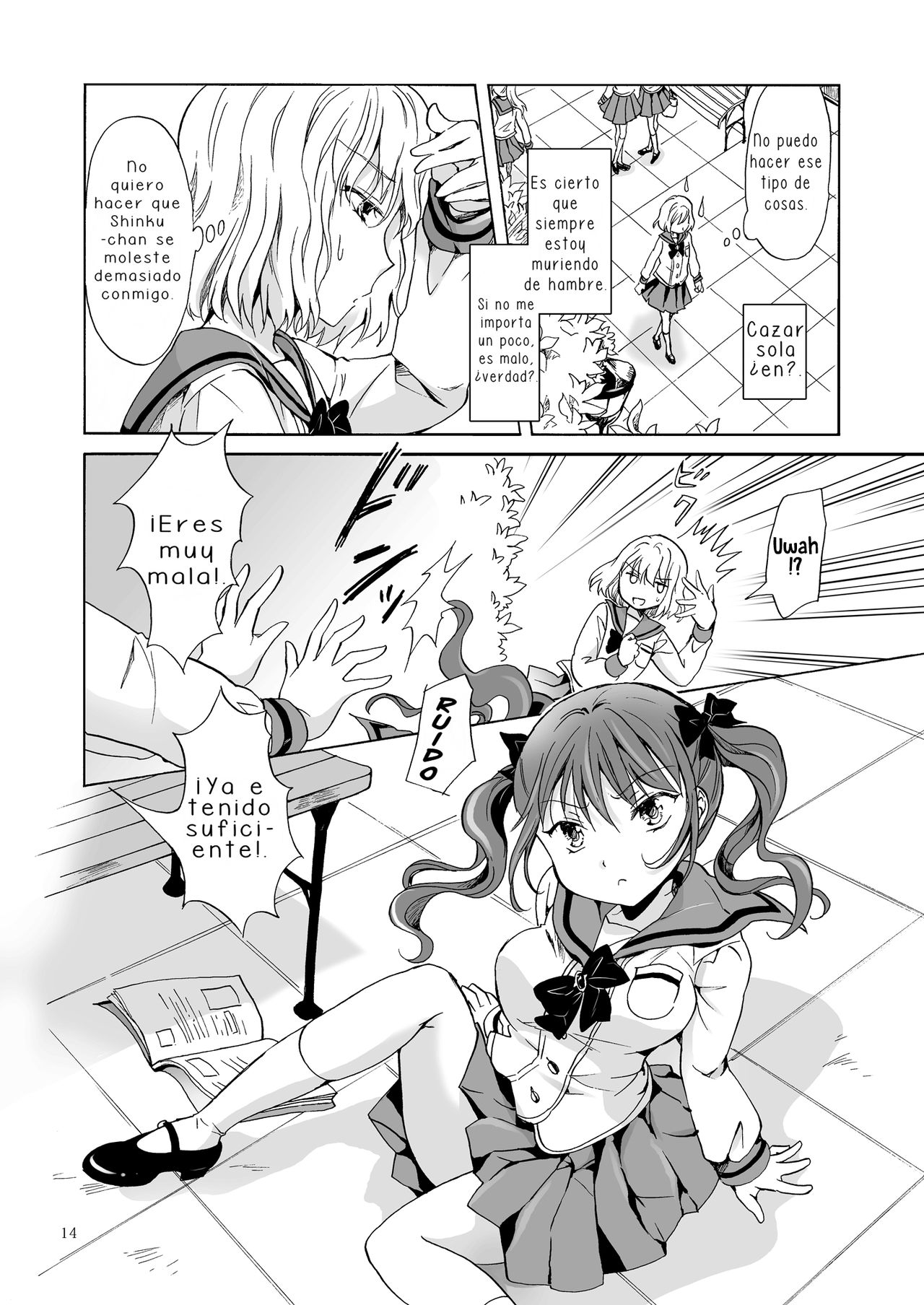 Chuu Shite Vampire Girls -Kakyuusei ni Oshioki o- | Kiss Me! Vampire Girls -Punishing a Junior- page 10 full