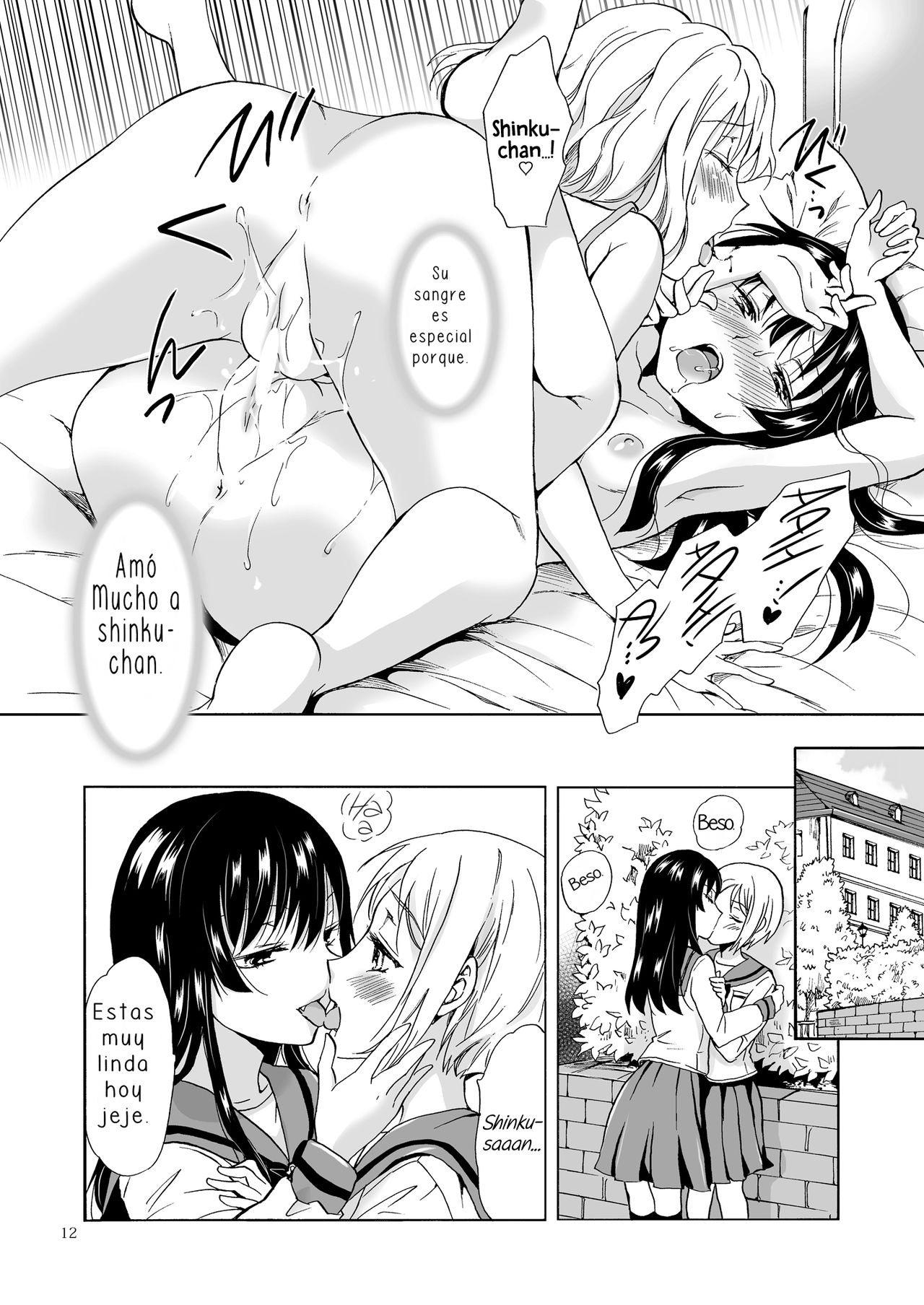 Chuu Shite Vampire Girls -Kakyuusei ni Oshioki o- | Kiss Me! Vampire Girls -Punishing a Junior- page 8 full